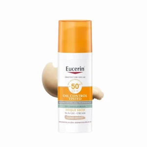 Eucerin Protector Solar Facial Oil Control SPF 50 Tono Medio