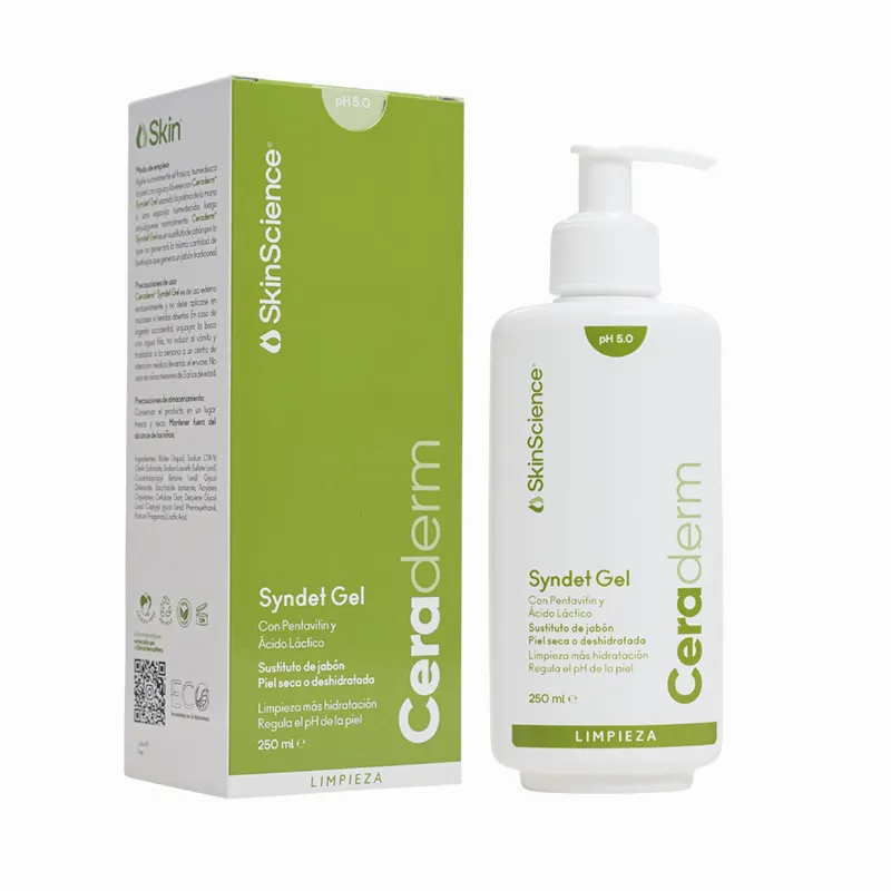 Skinscience Ceraderm Syndet Gel ph 5.0 250ml