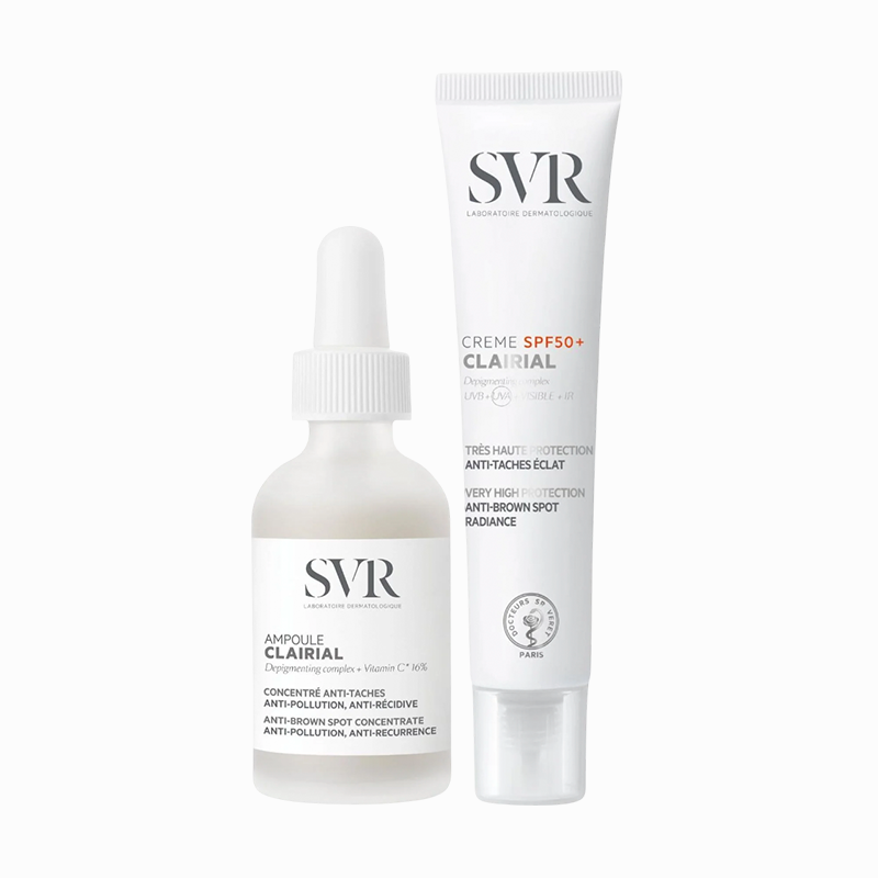 SVR Clairial Pack Clairial Ampoule + Crema SPF50+