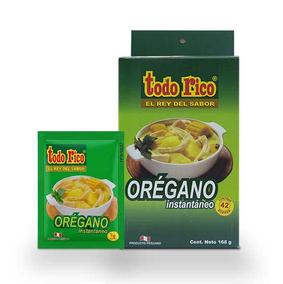 oregano instantaneo todo rico
